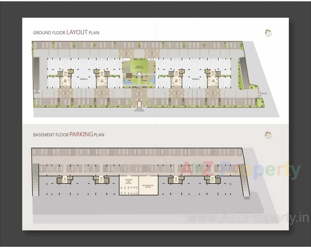 Layout of real estate project Life Style   Ultimate located at Surat, Surat, Gujarat