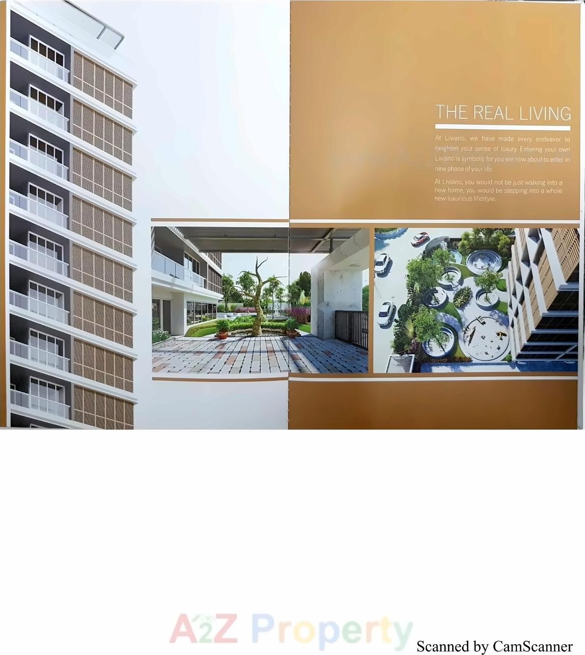 3D Elevation of real estate project Liviano Heights located at Utran, Surat, Gujarat