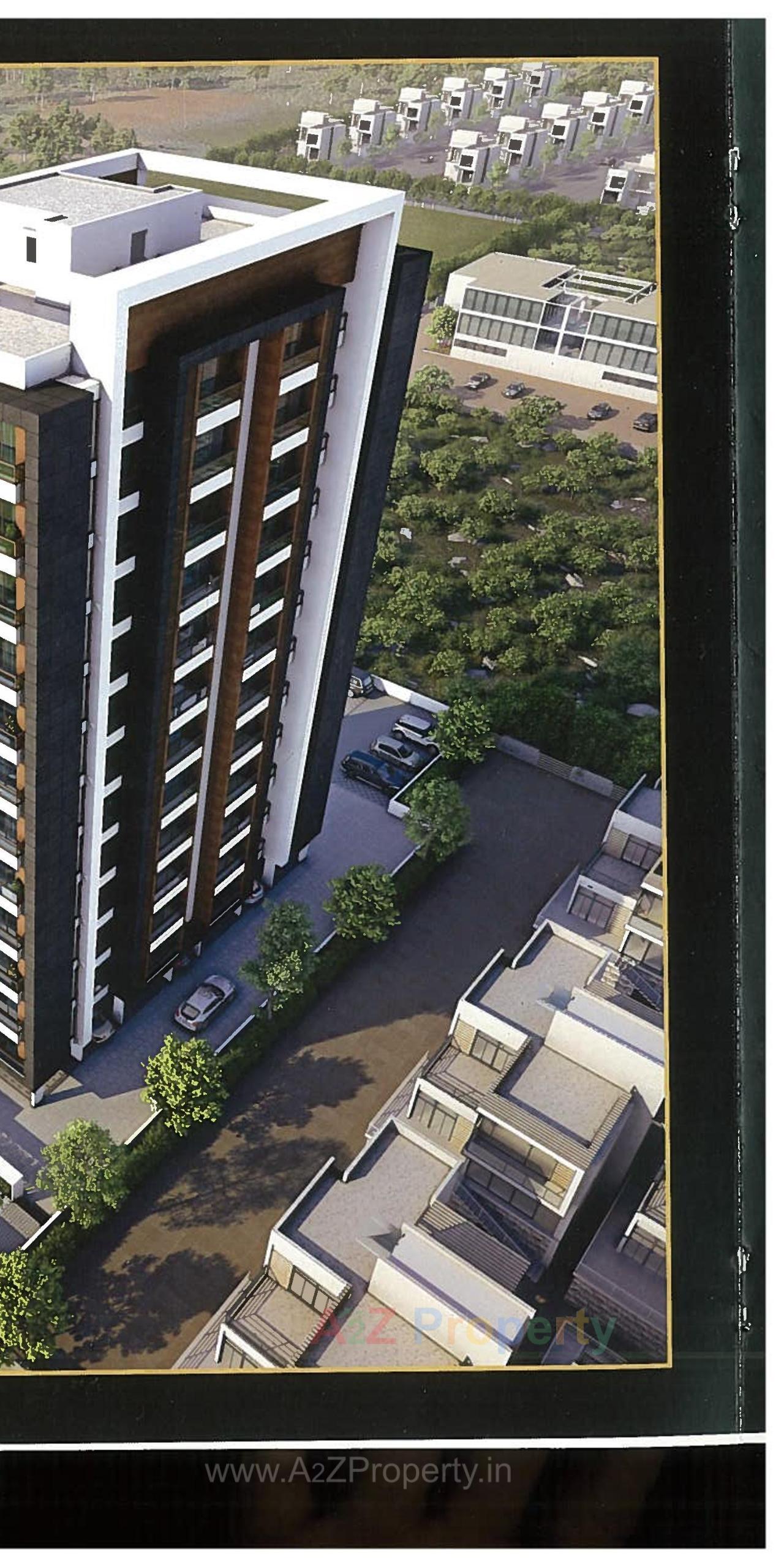 3D Elevation of real estate project Lotus located at Dabholi, Surat, Gujarat