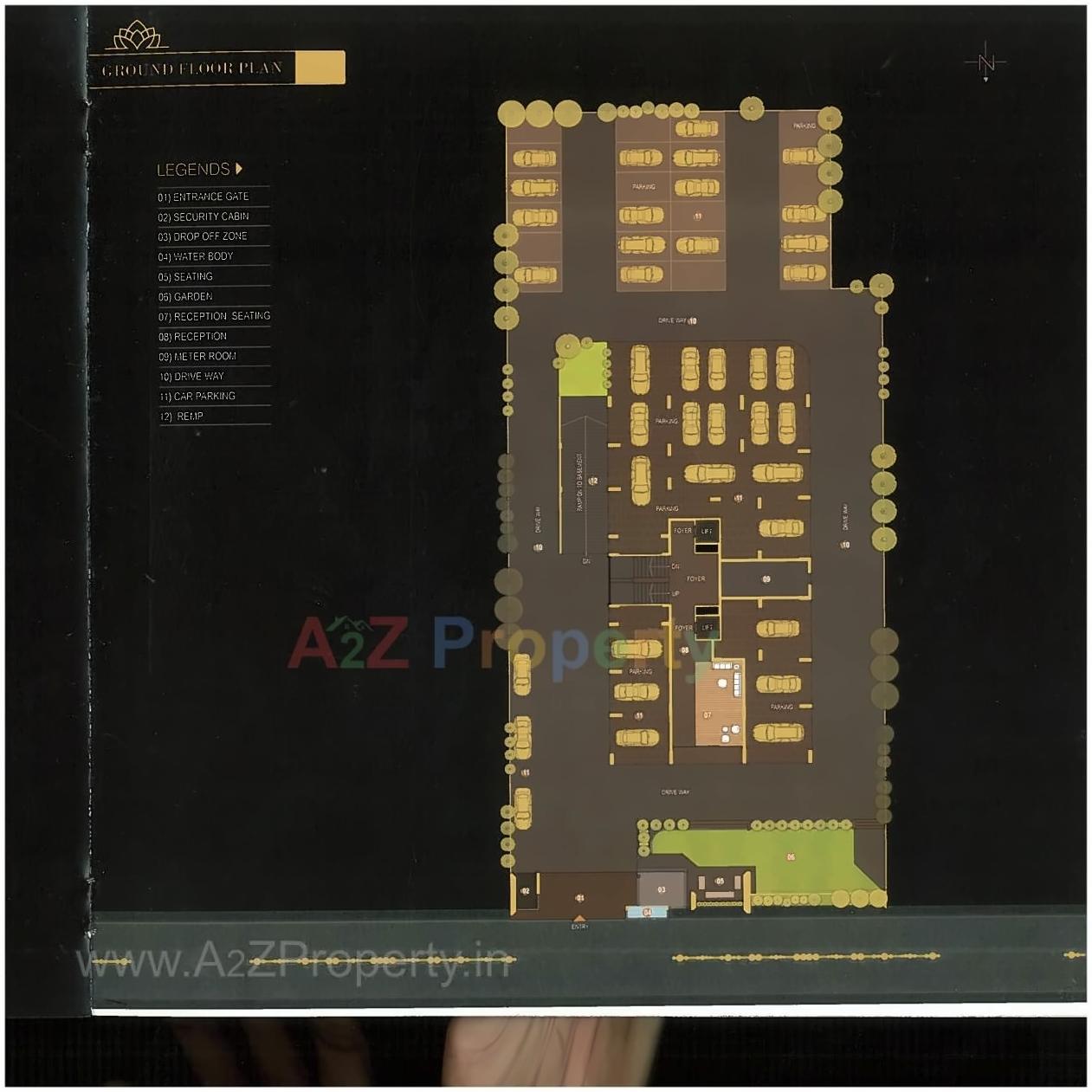  of real estate project Lotus located at Dabholi, Surat, Gujarat