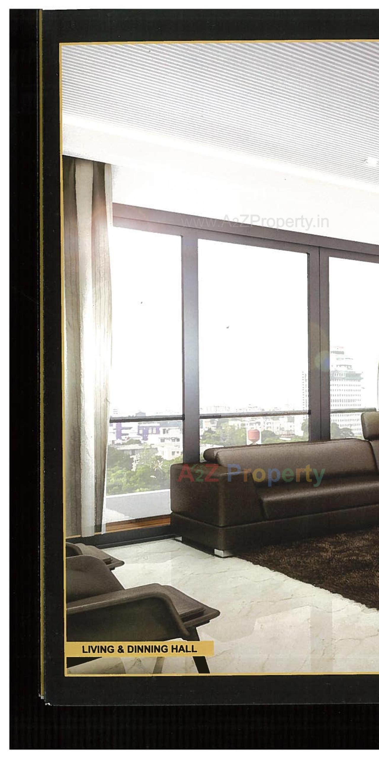 3D Elevation of real estate project Lotus located at Dabholi, Surat, Gujarat