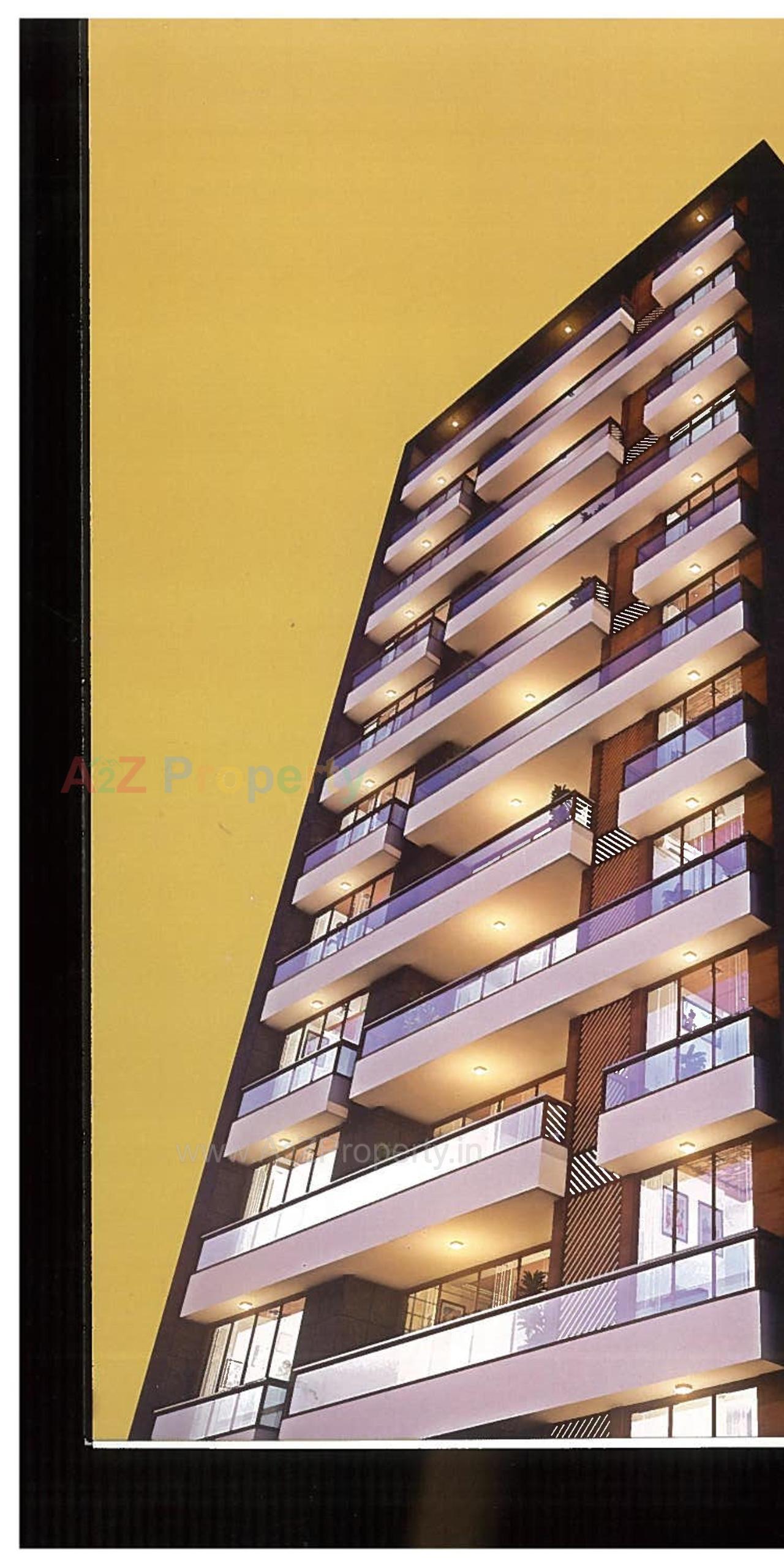 3D Elevation of real estate project Lotus located at Dabholi, Surat, Gujarat