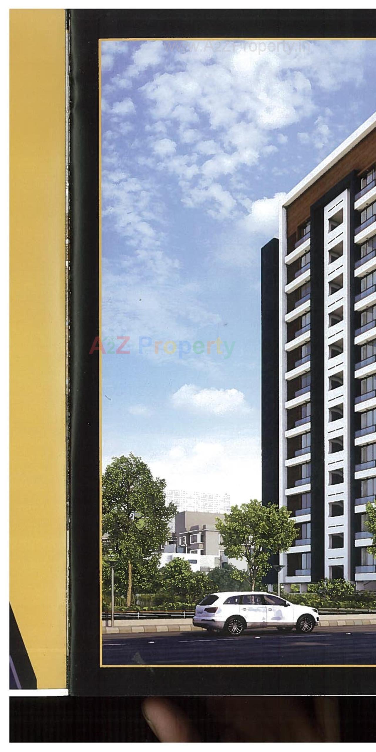 3D Elevation of real estate project Lotus located at Dabholi, Surat, Gujarat