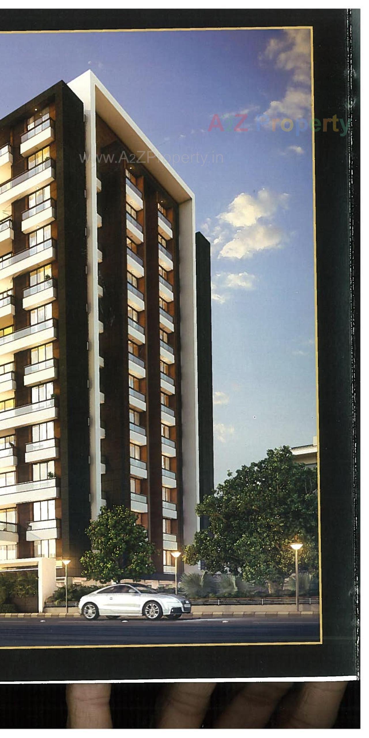 3D Elevation of real estate project Lotus located at Dabholi, Surat, Gujarat