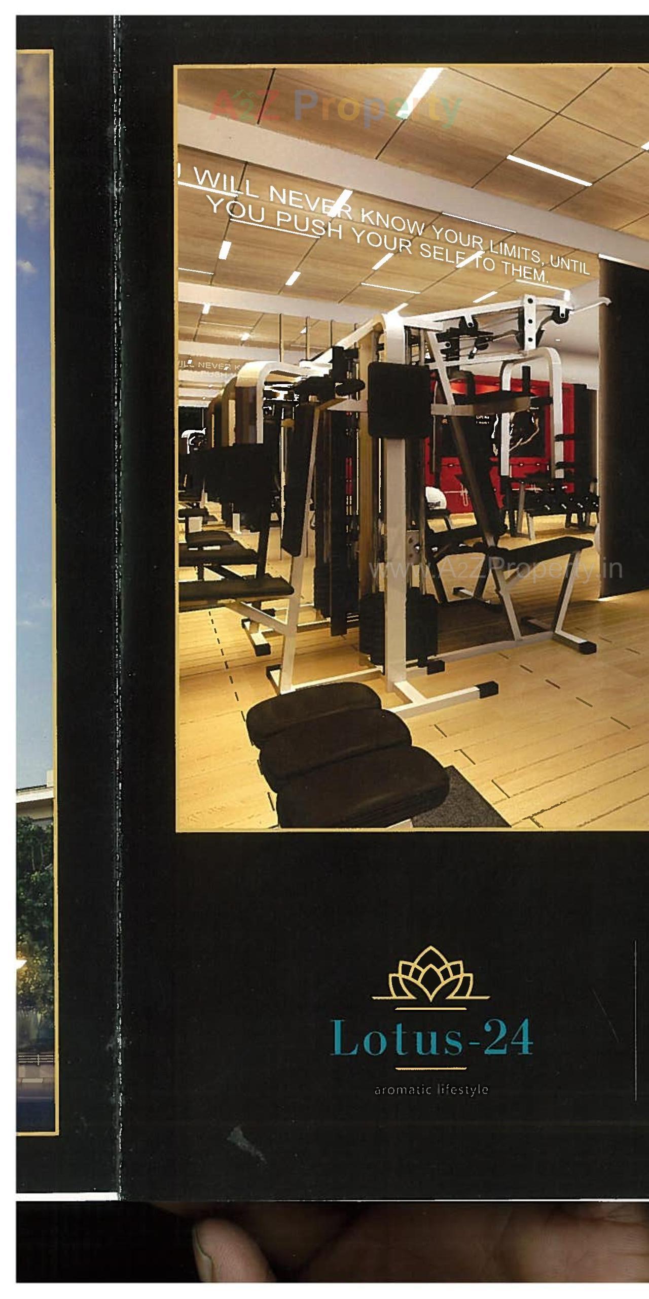 3D Elevation of real estate project Lotus located at Dabholi, Surat, Gujarat