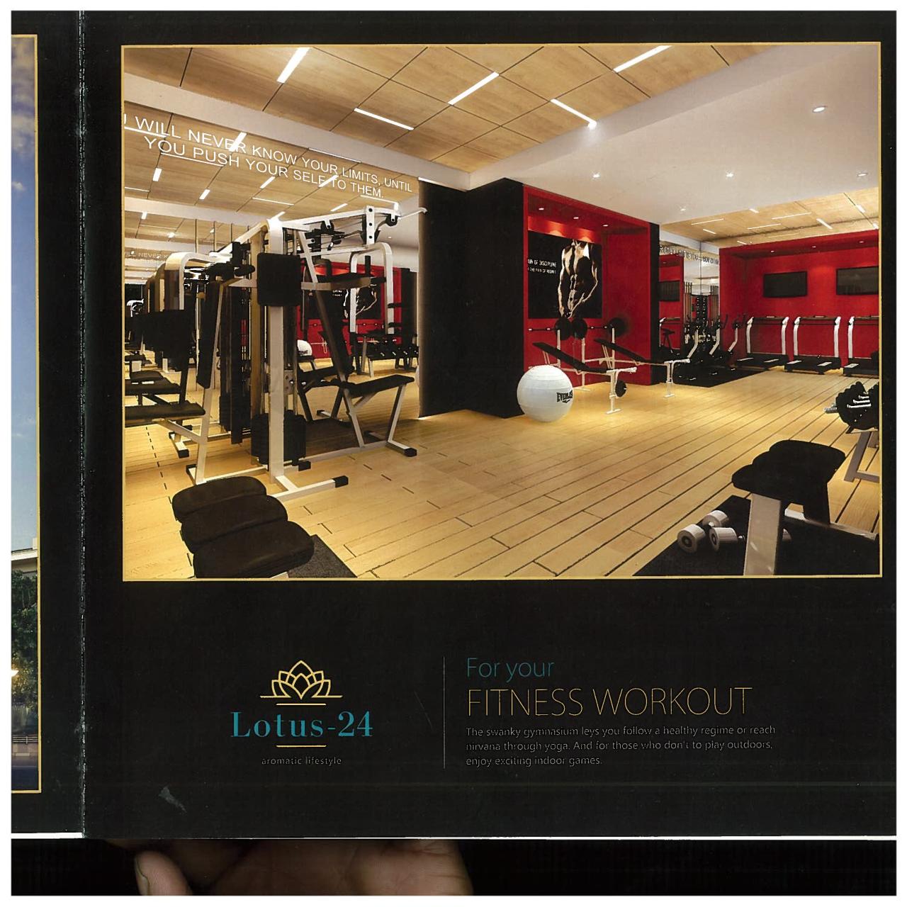 3D Elevation of real estate project Lotus located at Dabholi, Surat, Gujarat