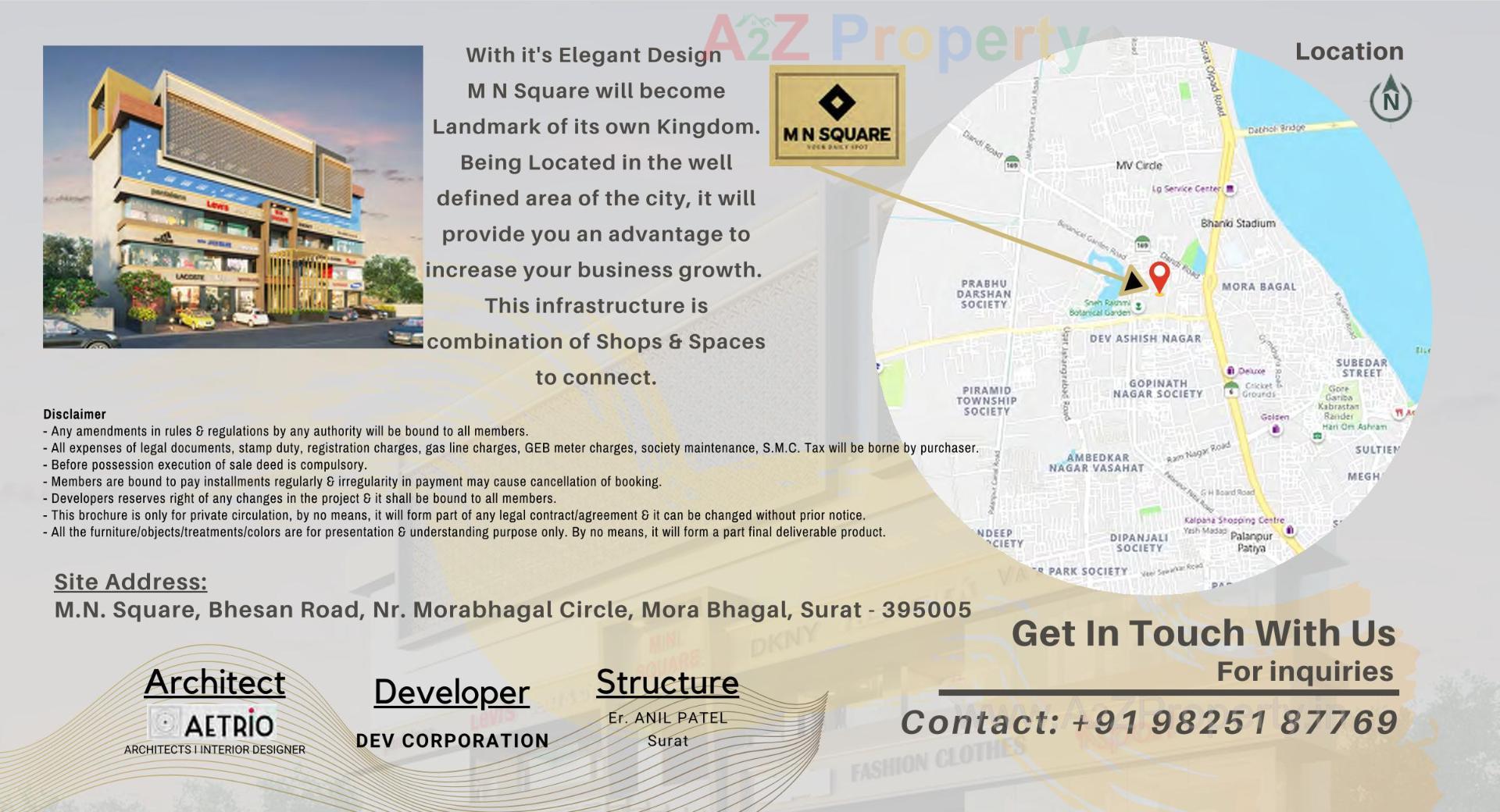  of real estate project M N Square located at Rander, Surat, Gujarat