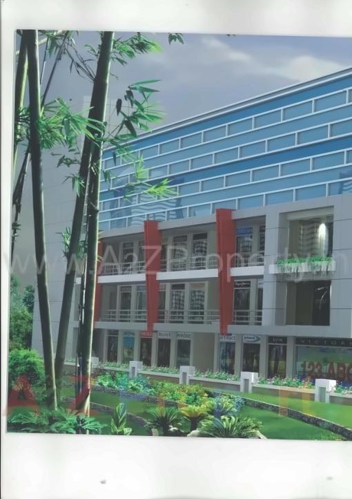 3D Elevation of real estate project M Square located at Kadodara, Surat, Gujarat