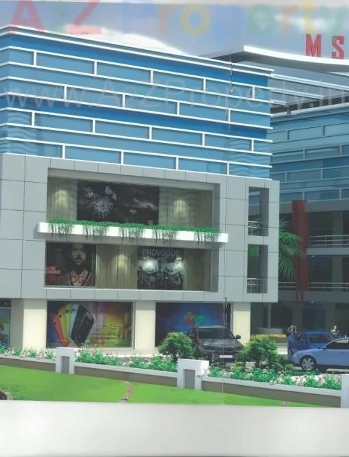 3D Elevation of real estate project M Square located at Kadodara, Surat, Gujarat