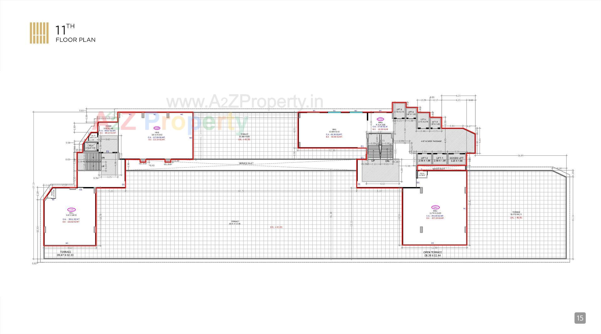  of real estate project Maadhyam Business Hub located at Surat, Surat, Gujarat