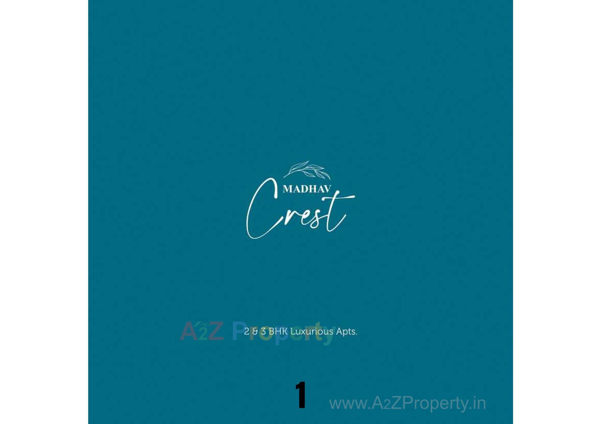  of real estate project Madhav Crest located at Dindoli, Surat, Gujarat