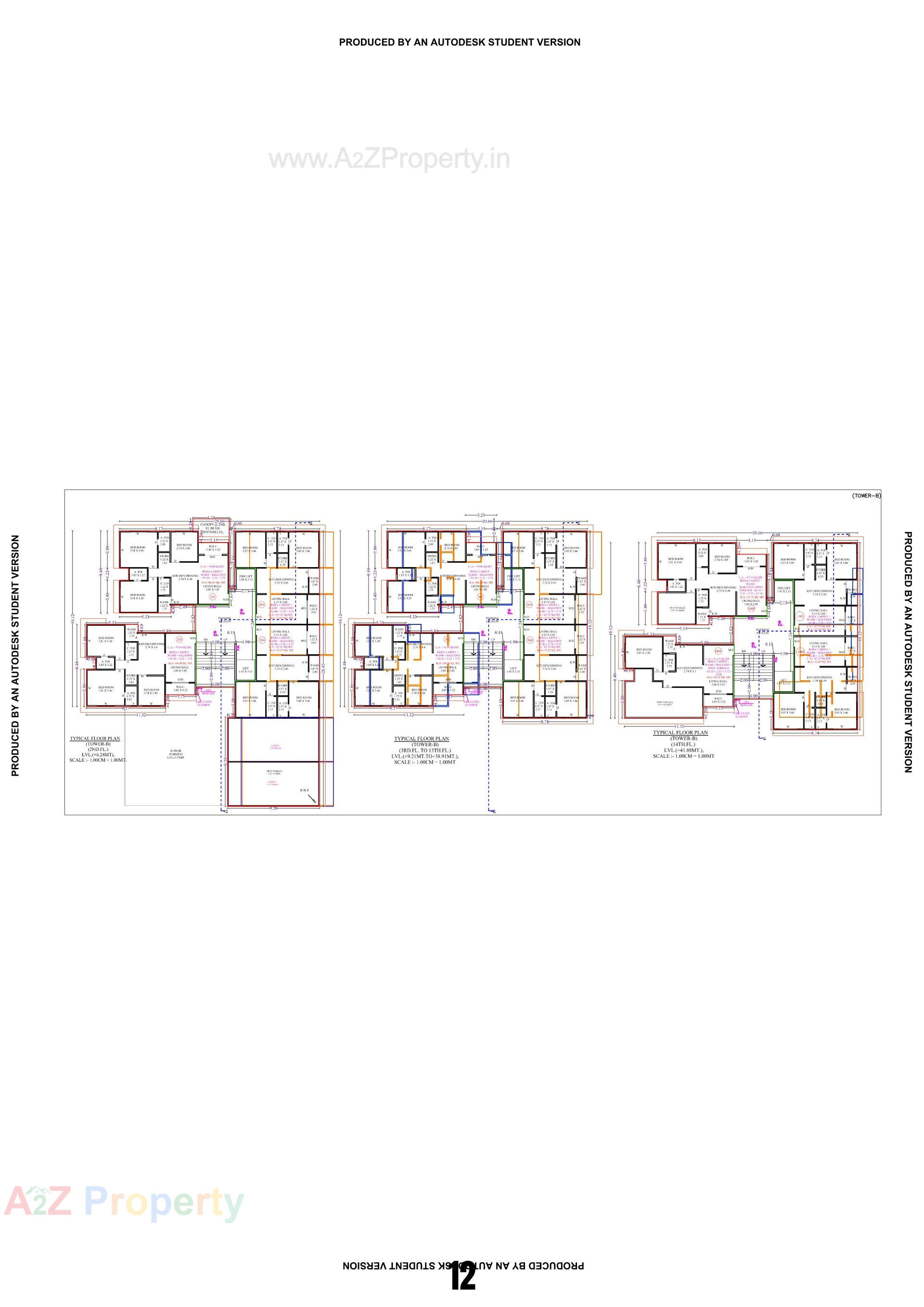  of real estate project Madhav Crest located at Dindoli, Surat, Gujarat