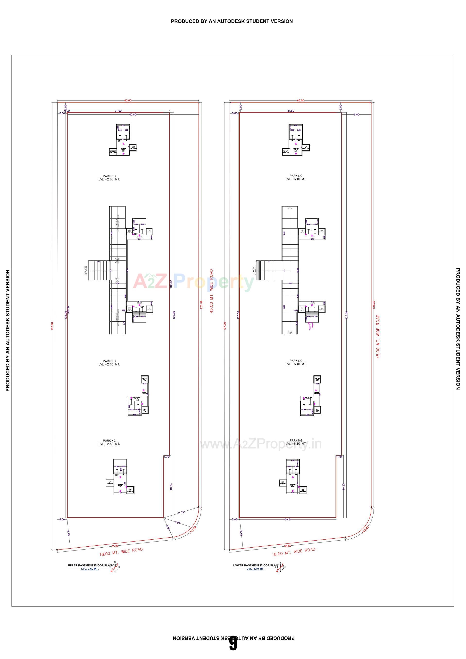 Layout of real estate project Madhav Crest located at Dindoli, Surat, Gujarat