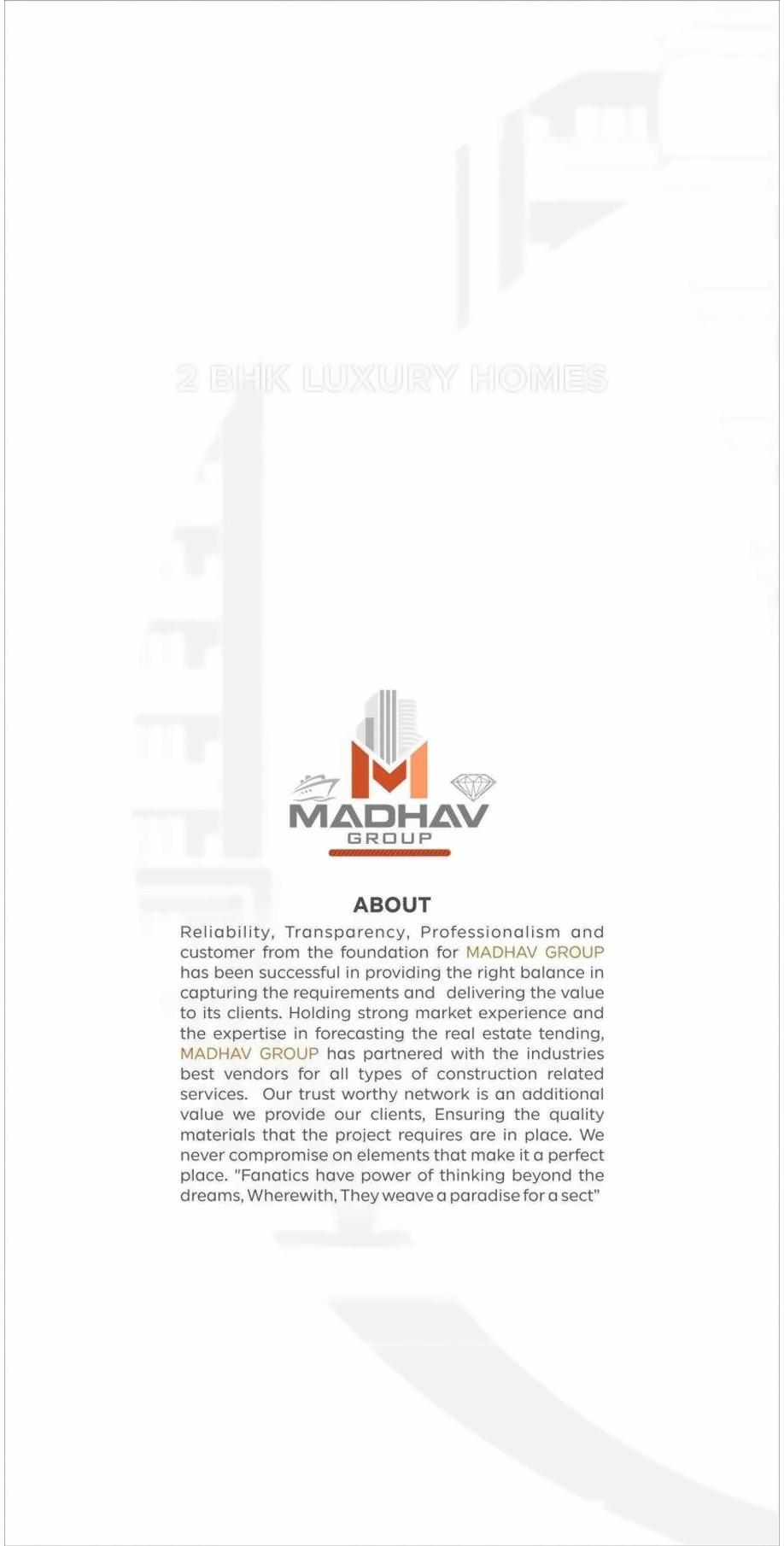  of real estate project Madhav Elegance located at Jahangir-pura, Surat, Gujarat
