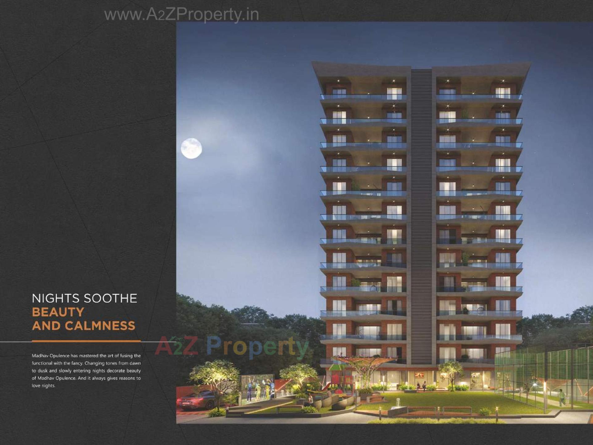 3D Elevation of real estate project Madhav Opulence located at Pal, Surat, Gujarat