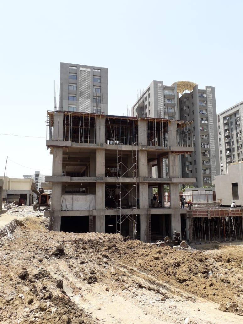 142364_const of real estate project Madhav Platina located at Jahangir-pura, Surat, Gujarat