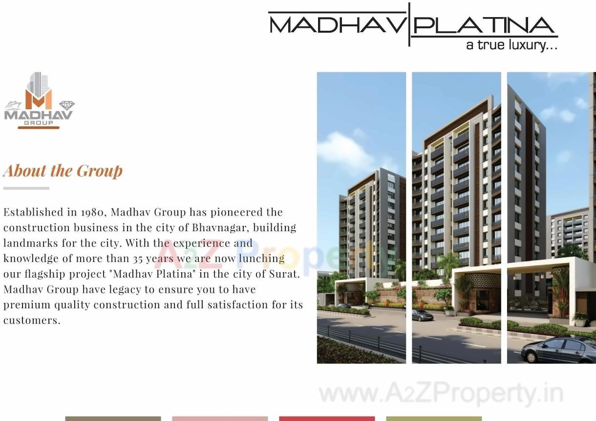  of real estate project Madhav Platina located at Jahangir-pura, Surat, Gujarat
