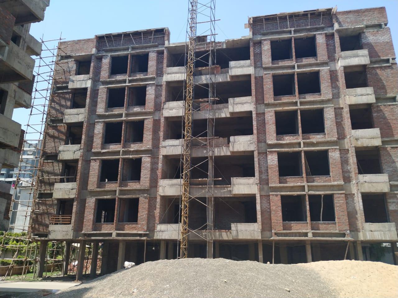 165758_const of real estate project Madhav Villa Block B, C, D, located at Kosad, Surat, Gujarat