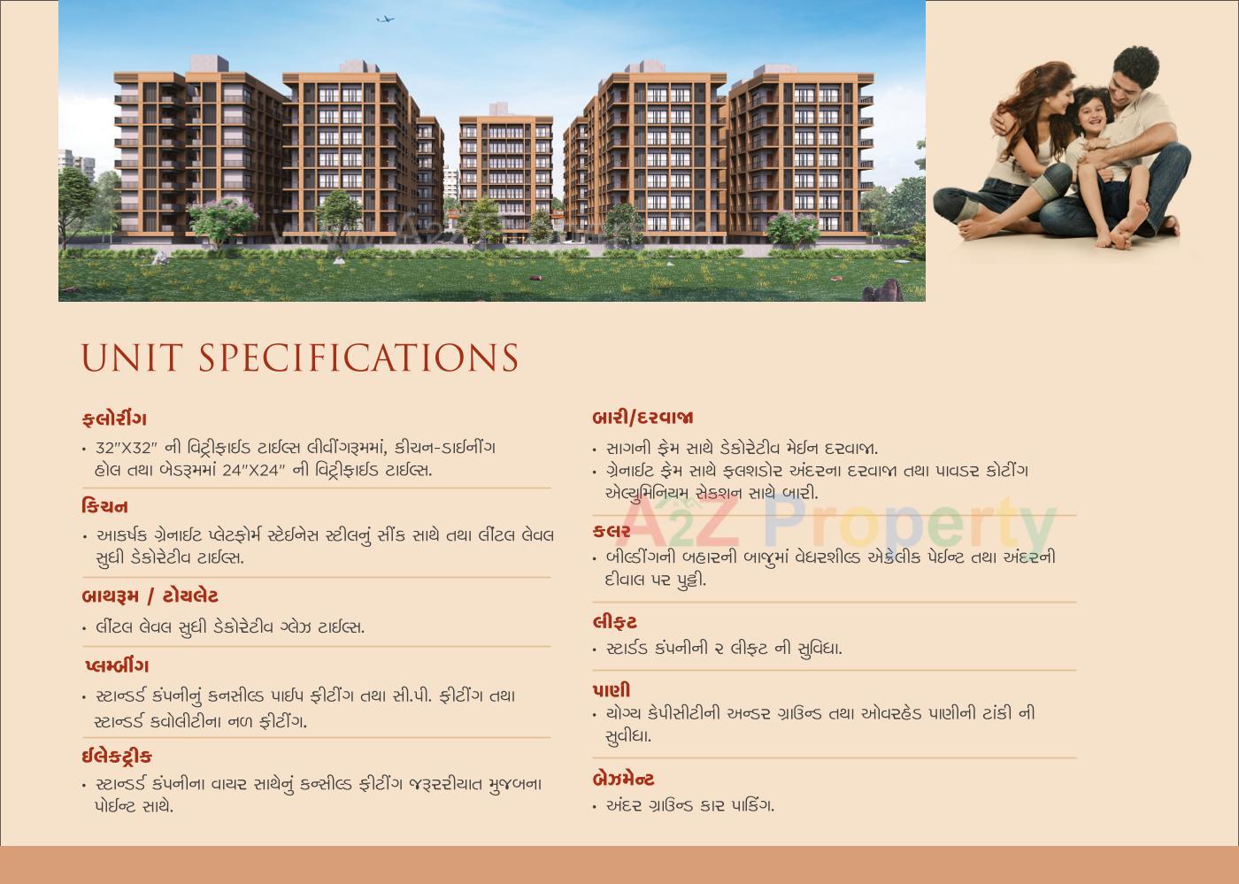  of real estate project Mahan Residency located at Puna, Surat, Gujarat