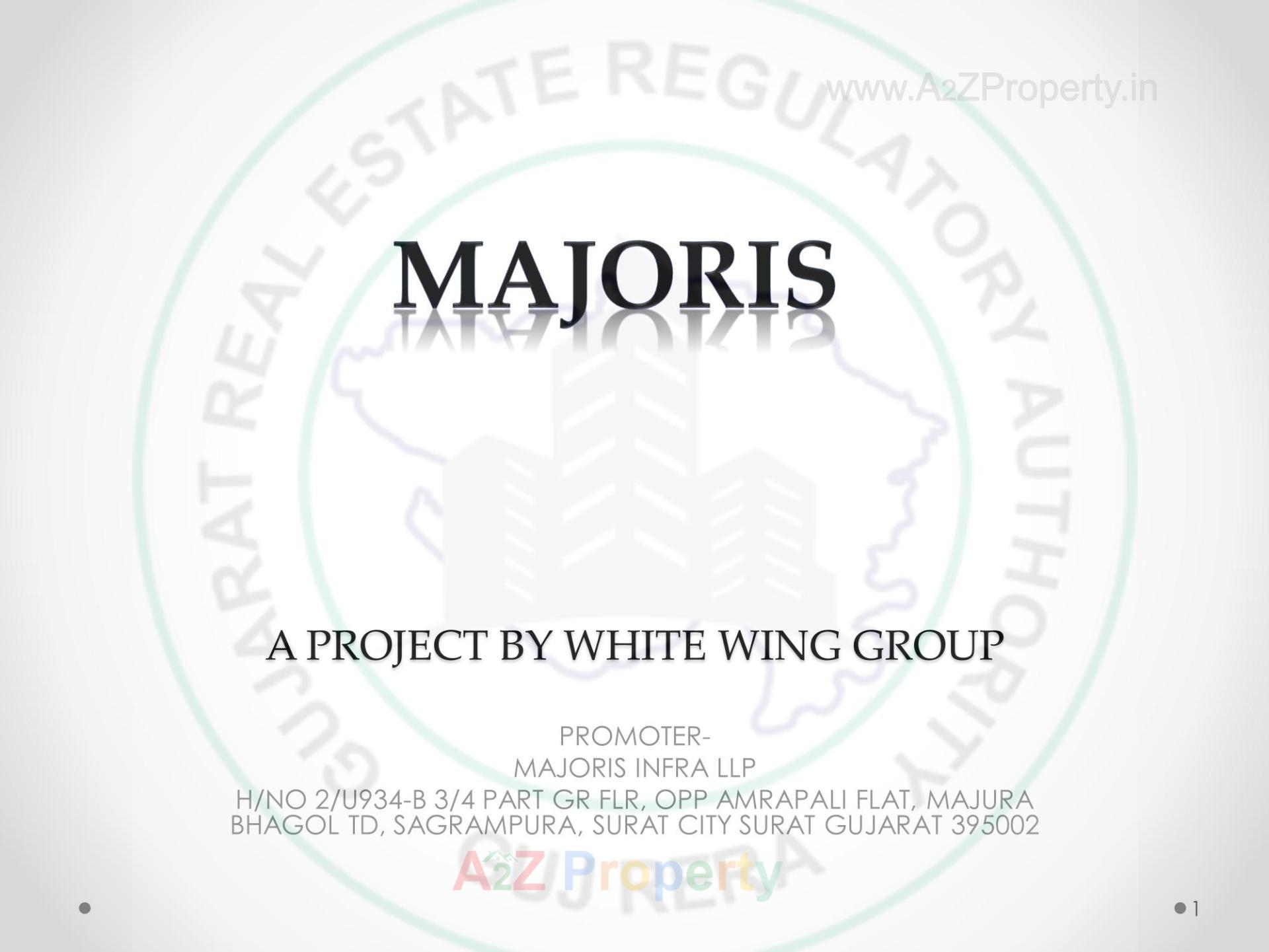  of real estate project Majoris located at Majura, Surat, Gujarat