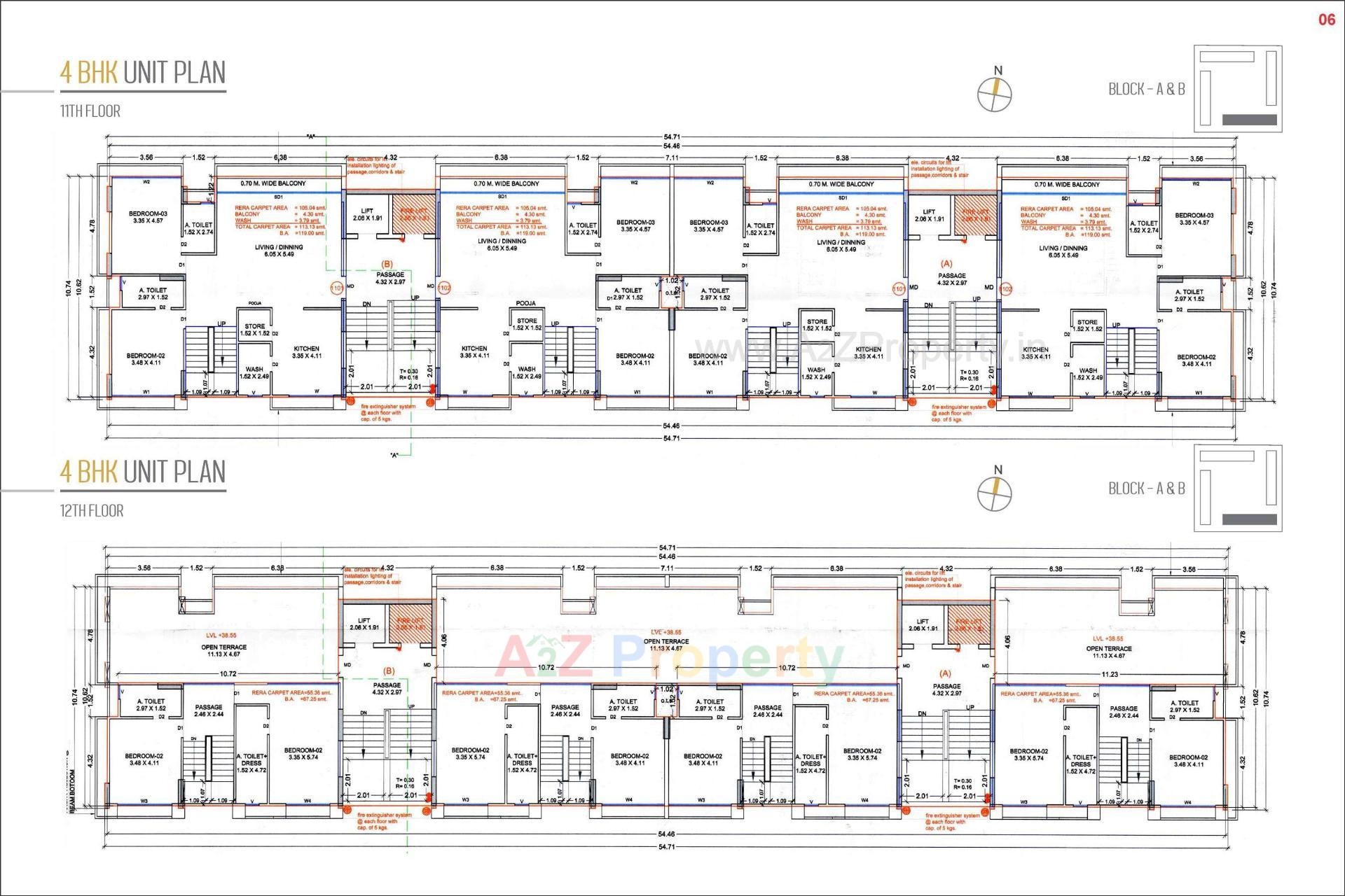 Layout of real estate project Mangalam Bliss located at Dumas, Surat, Gujarat