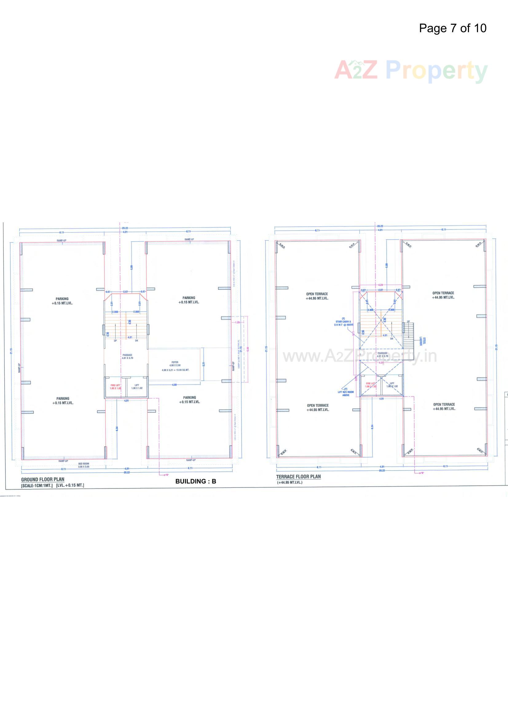 Layout of real estate project Mantra Dream Homes located at Kosad, Surat, Gujarat