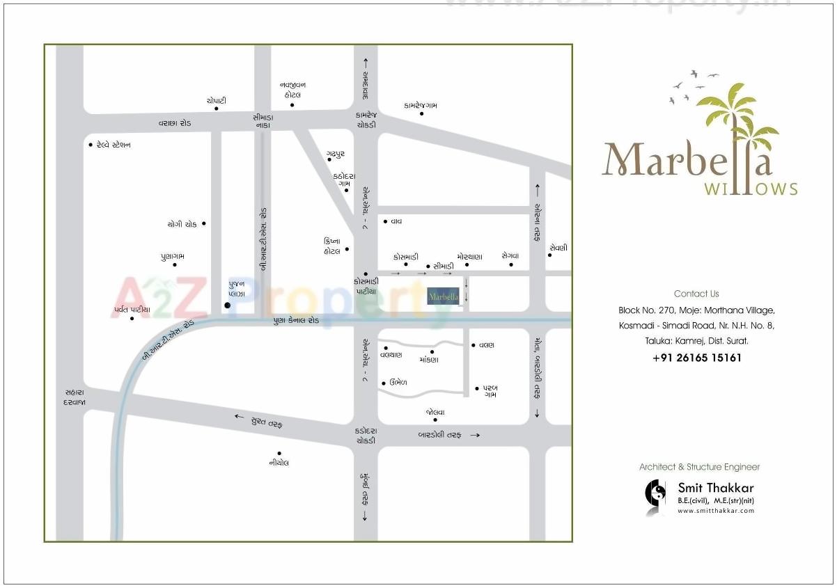  of real estate project Marbella Willos located at Morthana, Surat, Gujarat