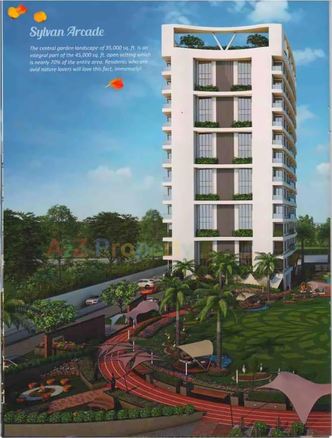 3D Elevation of real estate project Marigold Cresta located at Sarthana, Surat, Gujarat