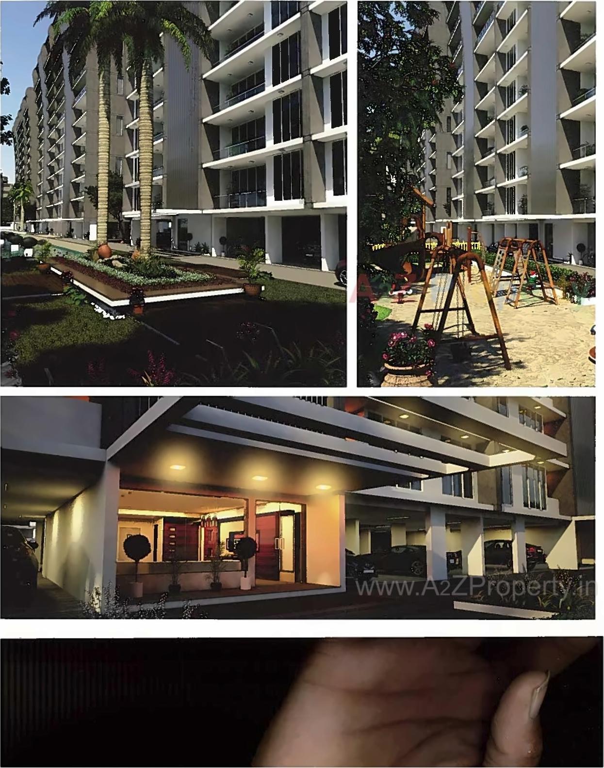 3D Elevation of real estate project Marion Residency located at Dumas, Surat, Gujarat