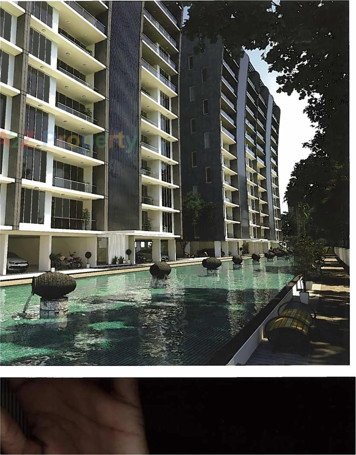 3D Elevation of real estate project Marion Residency located at Dumas, Surat, Gujarat