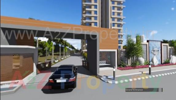 3D Elevation of real estate project Md's Landmark Universe located at Althan, Surat, Gujarat