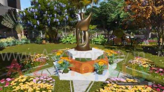 3D Elevation of real estate project Md's Landmark Universe located at Althan, Surat, Gujarat