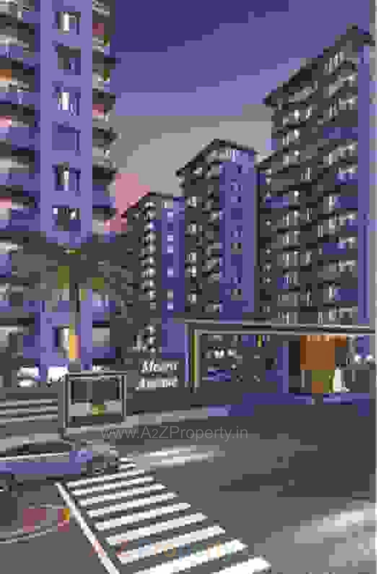 3D Elevation of real estate project Meera Avenue located at Sarthana, Surat, Gujarat