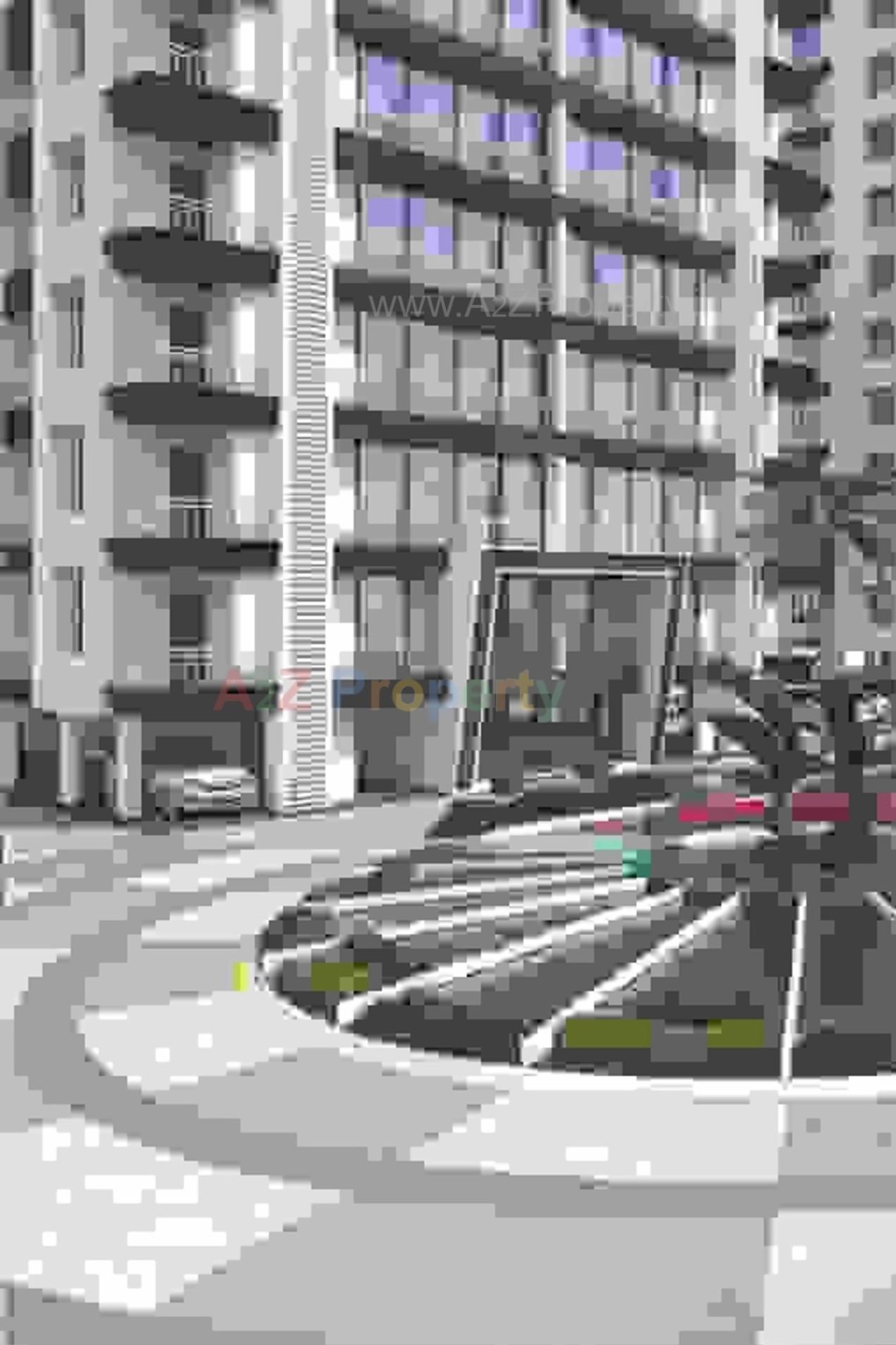 3D Elevation of real estate project Meera Avenue located at Sarthana, Surat, Gujarat