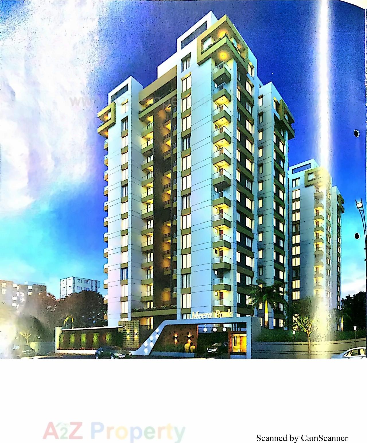 3D Elevation of real estate project Meera Park located at Bhimrad, Surat, Gujarat