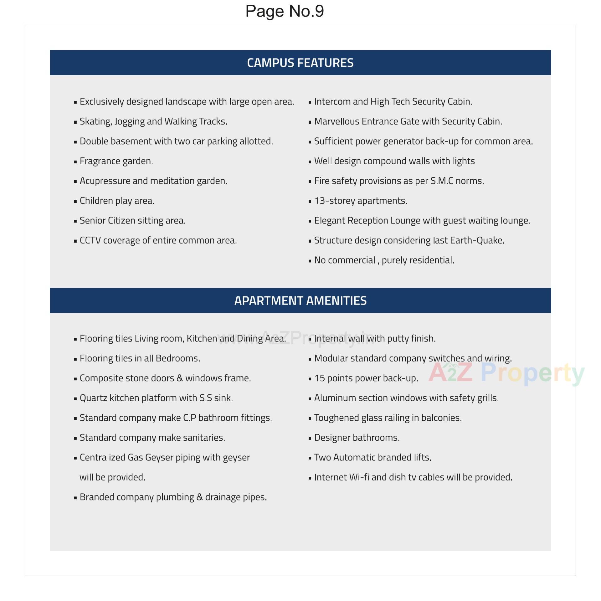  of real estate project Meera Platina located at Althan, Surat, Gujarat