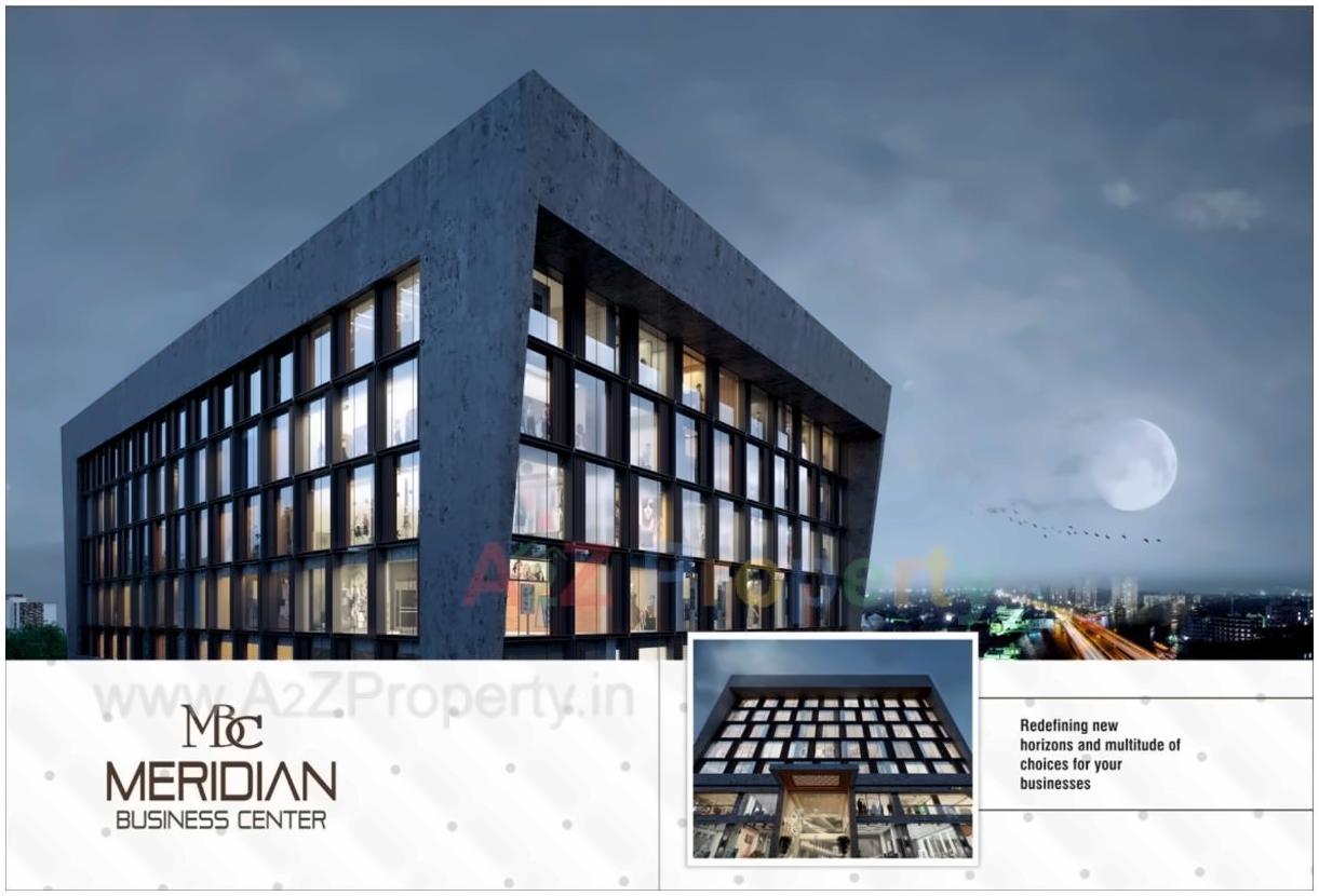  of real estate project Meridian Business Center located at Varachha, Surat, Gujarat