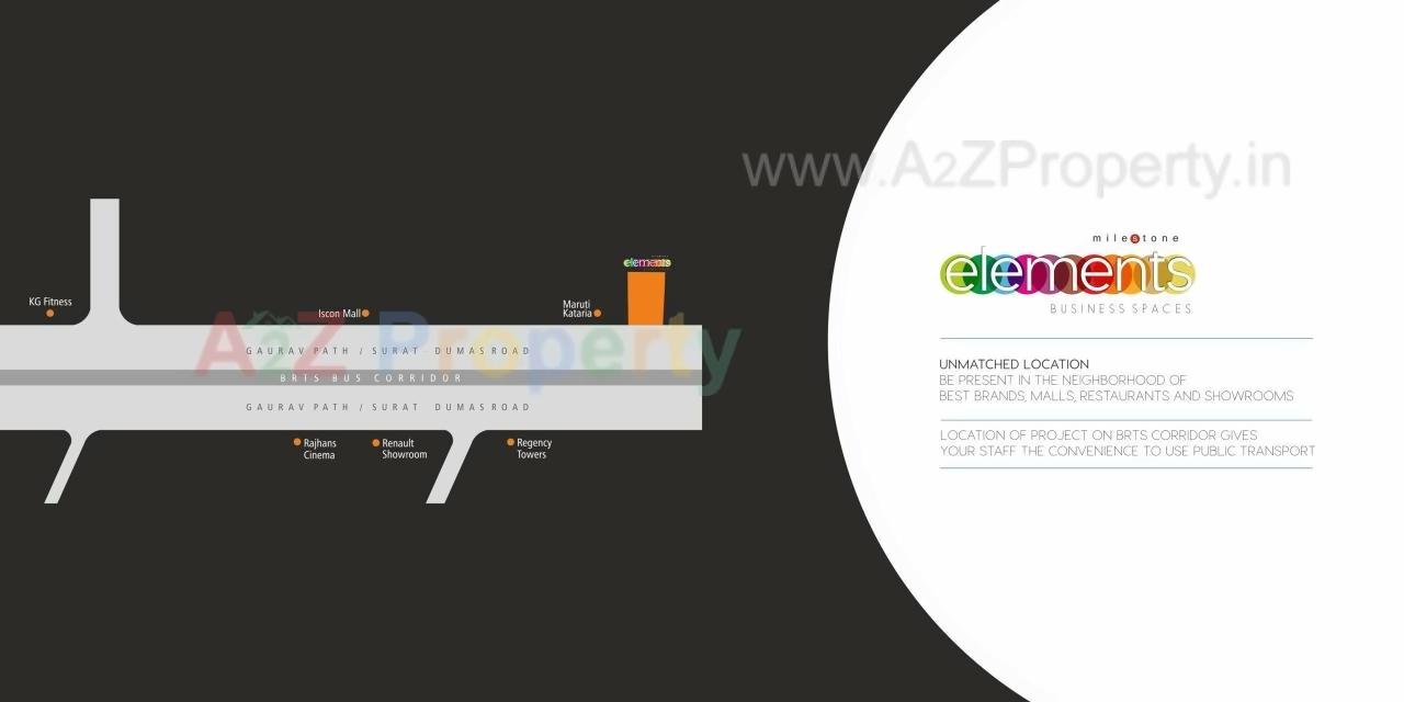  of real estate project Milestone Elements located at Surat, Surat, Gujarat