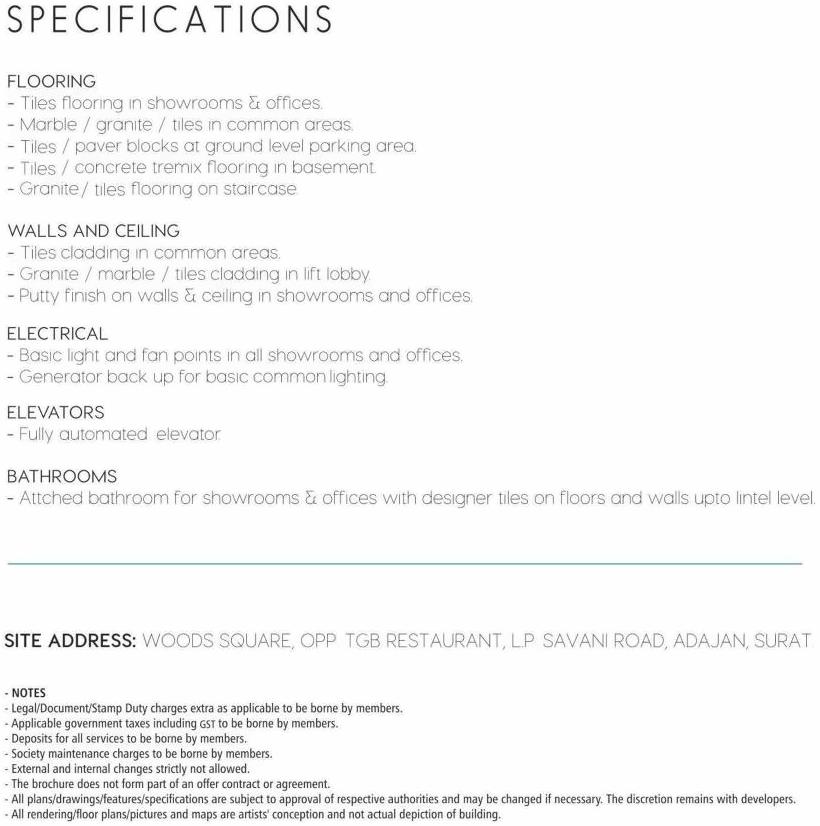 Project Specifications