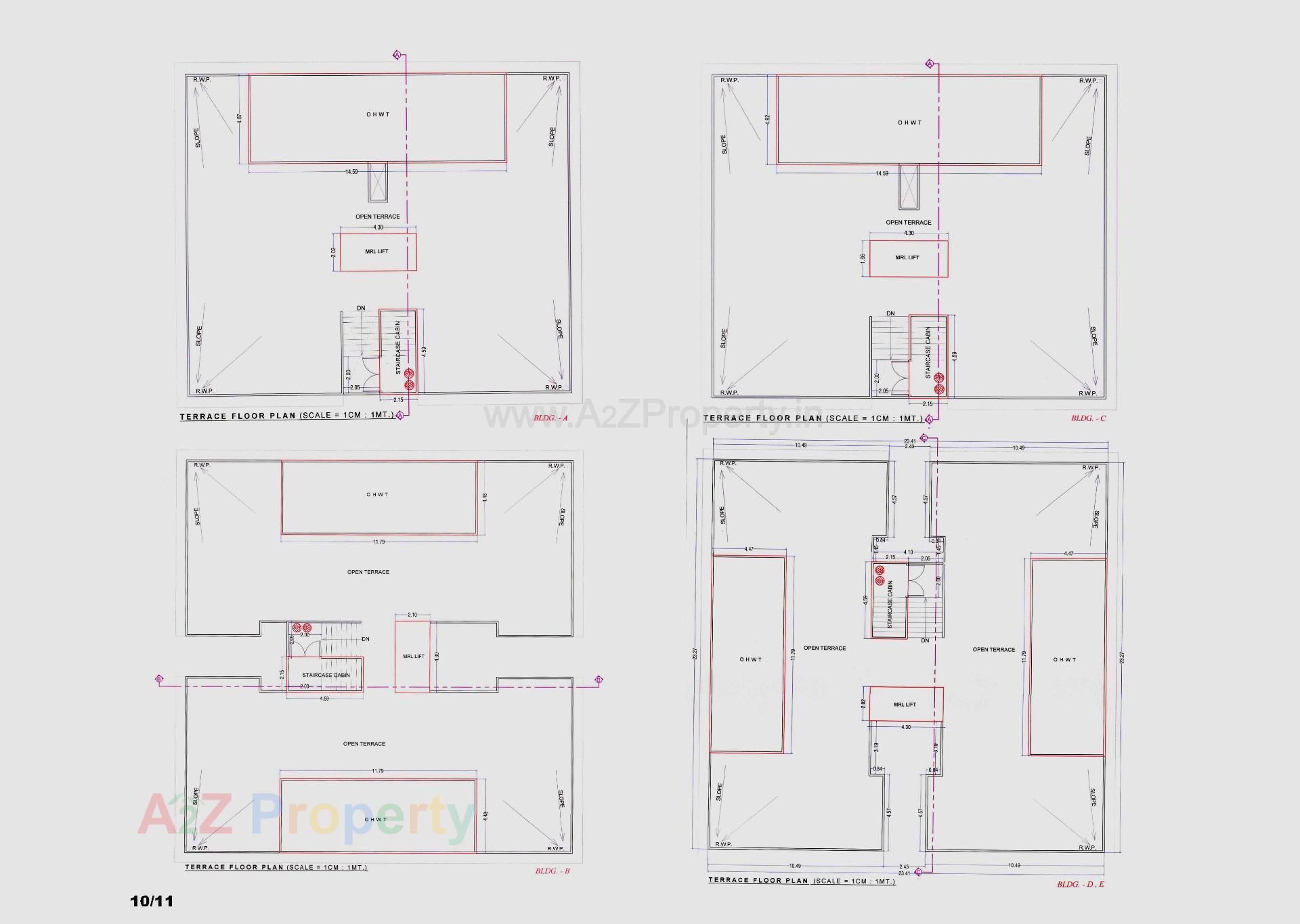 Layout of real estate project Milestone Regalia located at Vesu, Surat, Gujarat