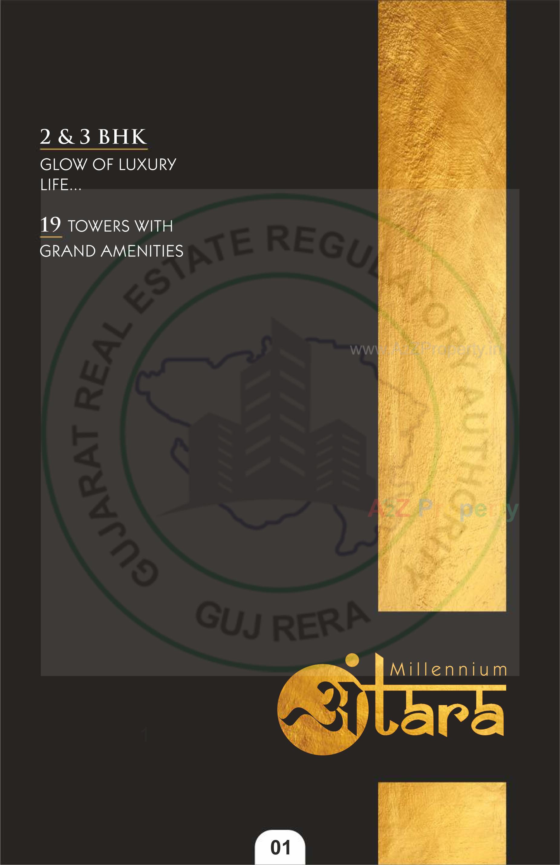  of real estate project Millennium Antara located at Vesu, Surat, Gujarat