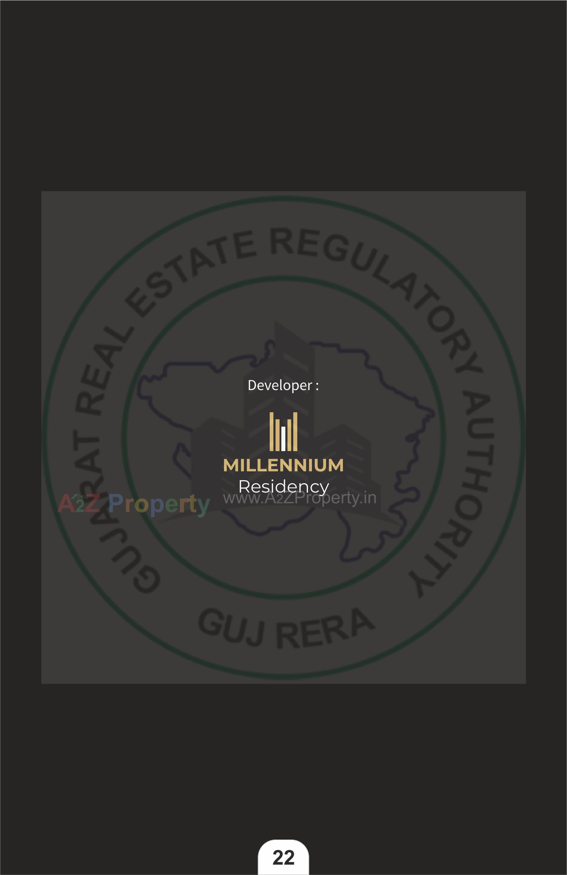  of real estate project Millennium Antara located at Vesu, Surat, Gujarat