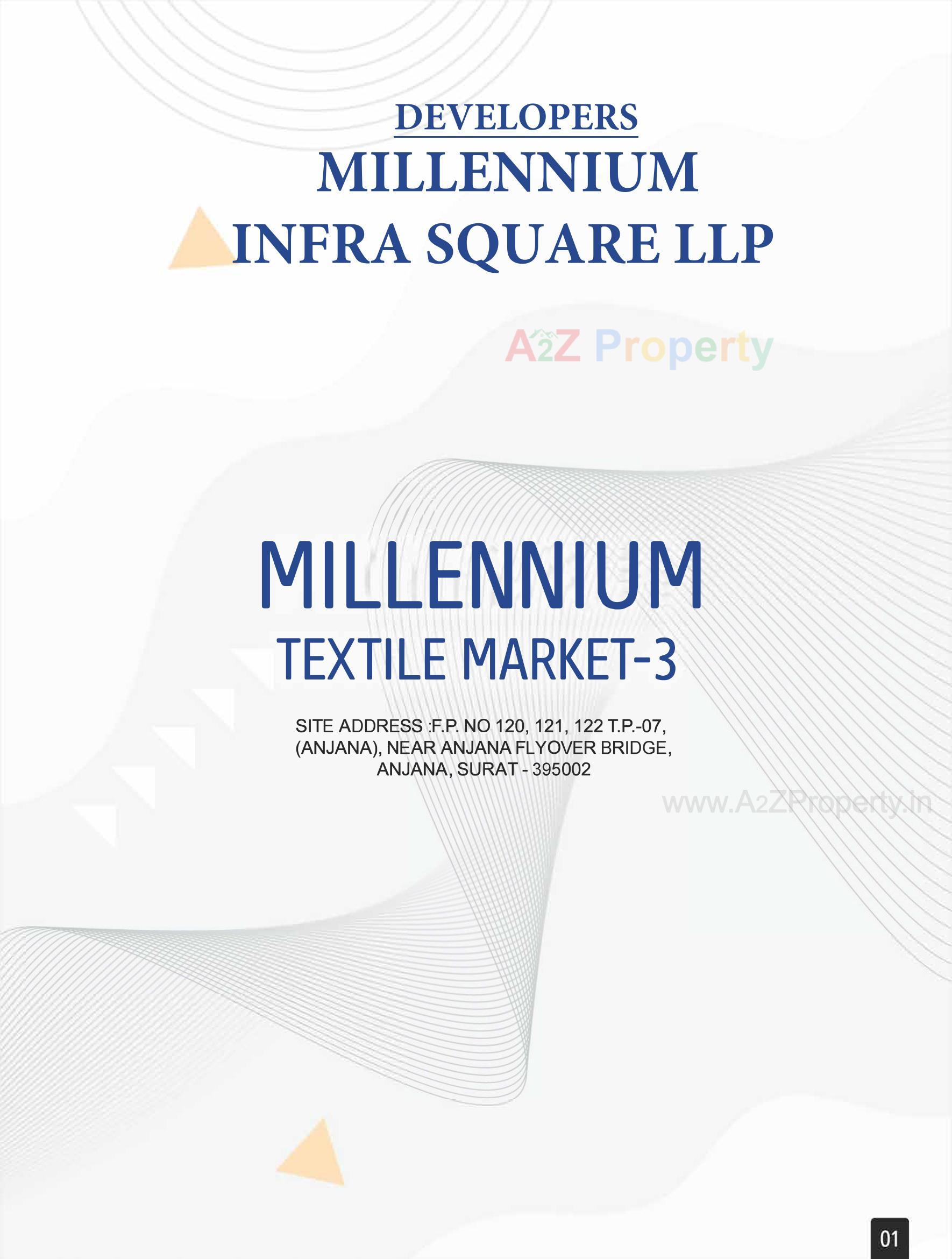  of real estate project Millennium Textile Market located at Anjana, Surat, Gujarat