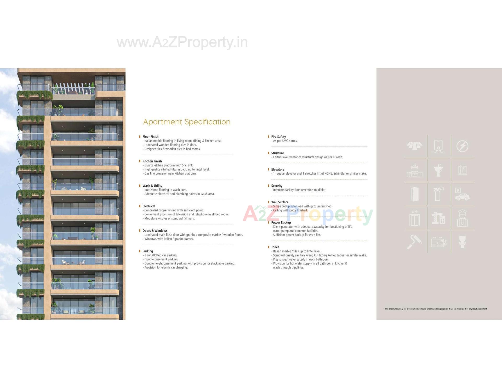  of real estate project Millionaire's Lifestyle located at Vesu, Surat, Gujarat