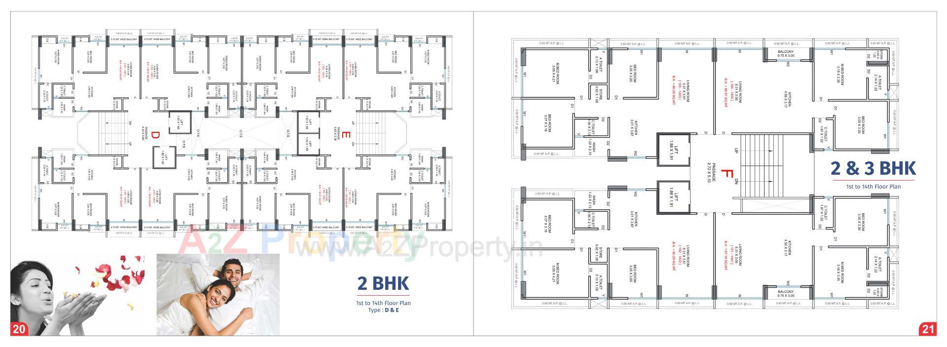 Layout of real estate project Mithila Palace located at Abrama, Surat, Gujarat