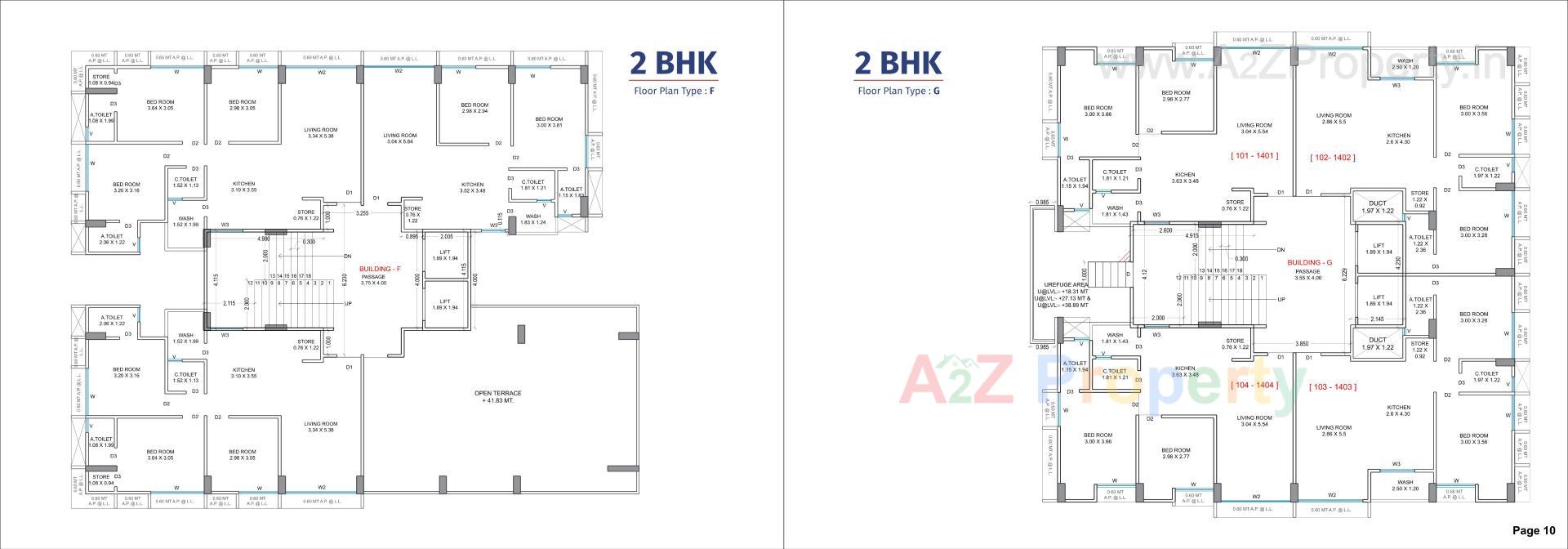 Layout of real estate project Mithila Sky located at Valak, Surat, Gujarat