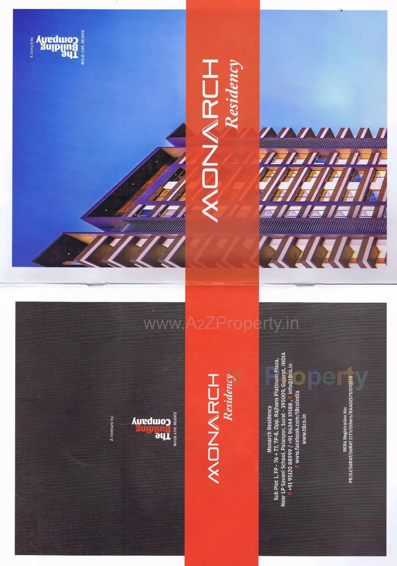  of real estate project Monarch Residency located at Palanpur, Surat, Gujarat