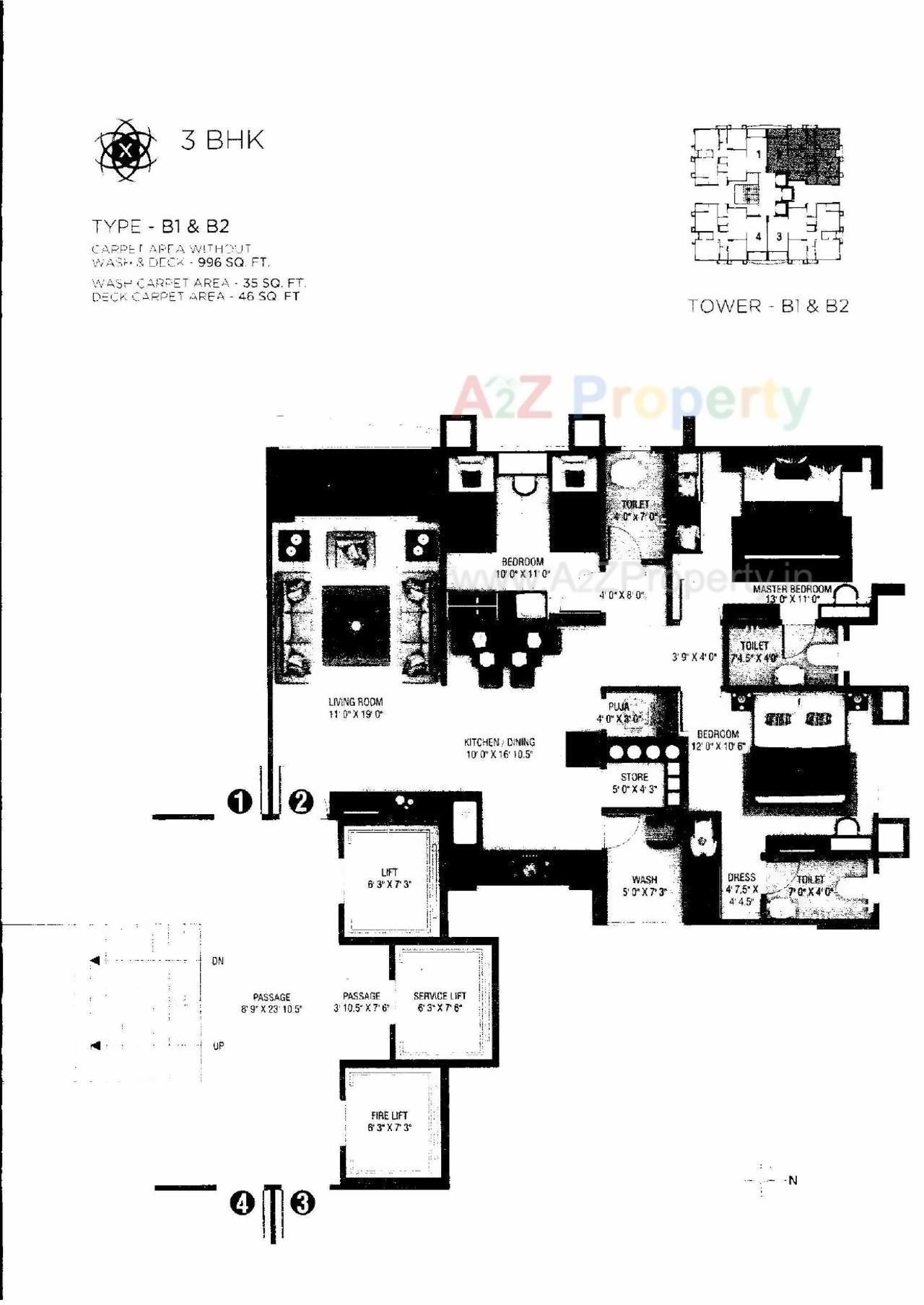 Layout of real estate project Nakshatra Galaxia located at Palanpur, Surat, Gujarat