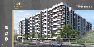 Elevation of real estate project Nawab Heritage located at Unn, Surat, Gujarat