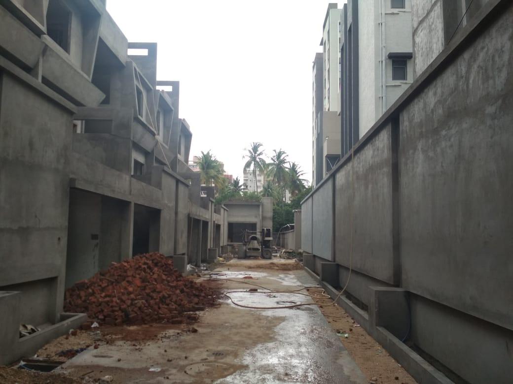 170706_const of real estate project Nest Venezia located at Althan, Surat, Gujarat